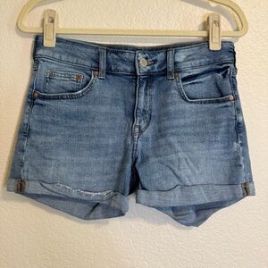 H&M &Denim Denim Blue Women's Midi Shorts - 6